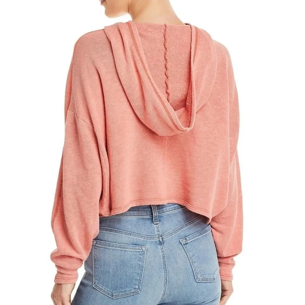 NWT Project Social T Sea You at Cropped Hoodie - Picture 2 of 4